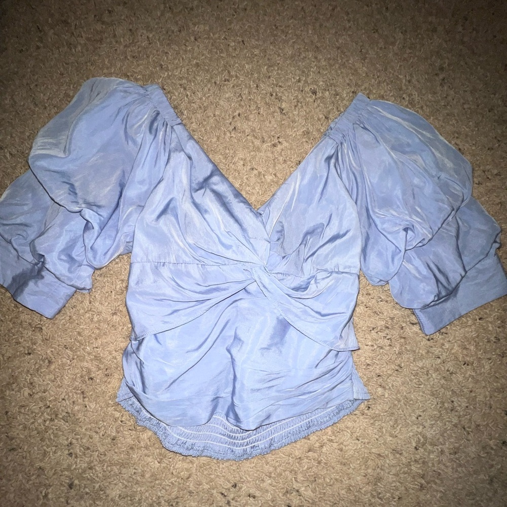 Light Blue Blouse